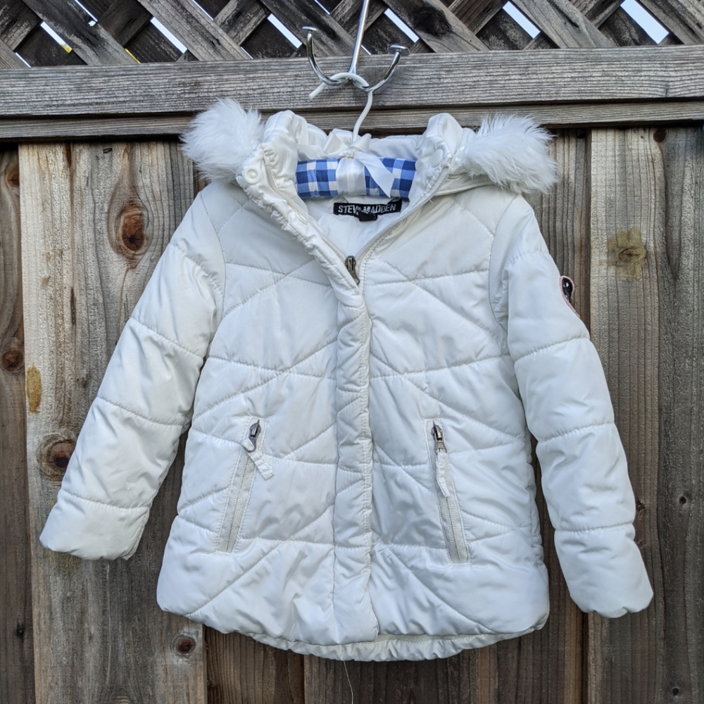 Steve Madden Girls 4T Puffer Jacket